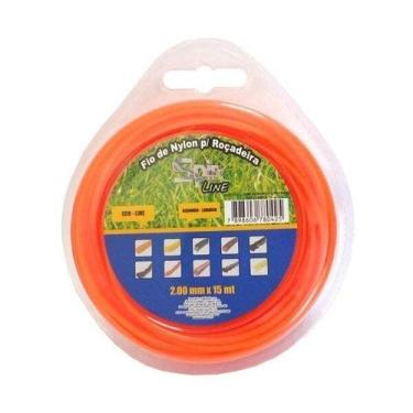 Imagem de Fio de Nylon 15 Metros 2,00mm Redondo para Roçadeira Spin Blister Vulc