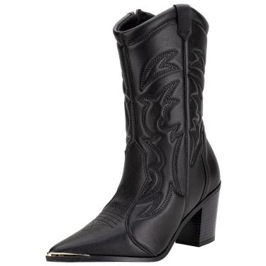 Imagem de Bota Feminina Country Cano Médio Vizzano 3113101