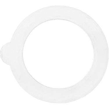 Imagem de KIT 6 PEÇAS ANEL VEDACAO POTE BORMIOLI ROCCO FIDO BORRACHA x8x8cm BRANCO