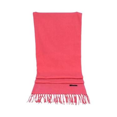 Imagem de Cachecol De Inverno Feminino Em Cashmere, Quente, Grosso E Macio, Cobe