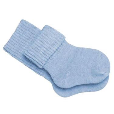 Imagem de Meia Infantil Bebê Lupo Bu Azul - 0205, 20-23