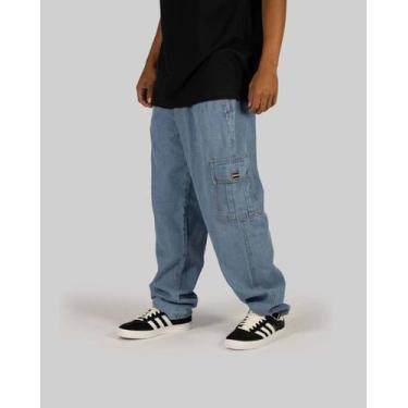 Imagem de Calça DR7 Street Cargo New Classic Jeans - Azul, G3