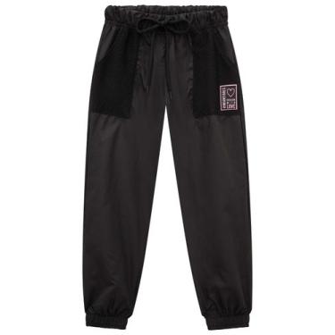 Imagem de Calça Infantil Preta Infanti, 2, Preto