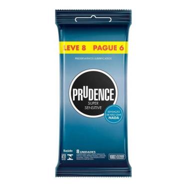 Imagem de Preservativos Super Sensitive Leve 8 Pague 6 Unidades Prudence