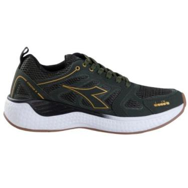 Imagem de Tênis Diadora Stratus II masculino Academia Treino, Verde, Militar, 42