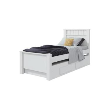 Imagem de Cama Solteiro Lopas Athenas Plus Com Auxiliar - LOPAS CMERCIO IND E TR