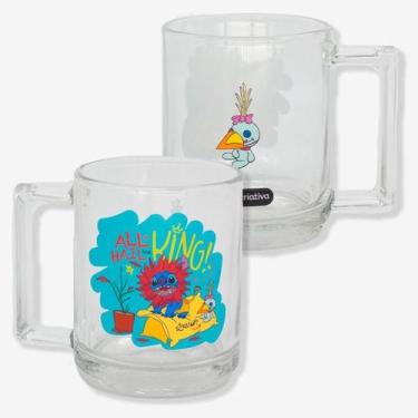 Imagem de Caneca veneza 250ml stitch rei leao - Disney