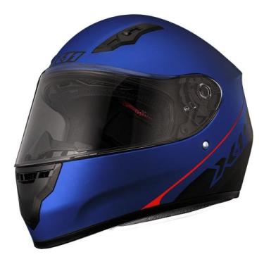 Imagem de Capacete X11 Trust Solides, AZUL METALICO, G - 60