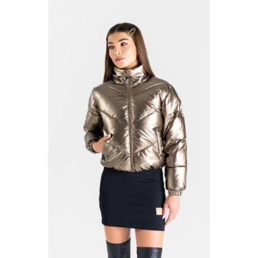 Imagem de Jaqueta puffer labellamafia, Dourado, P