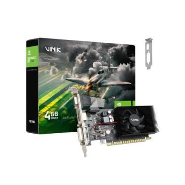 Imagem de Placa de Video Vinik GT 730 4GB DDR3 128 Bits Low Profile