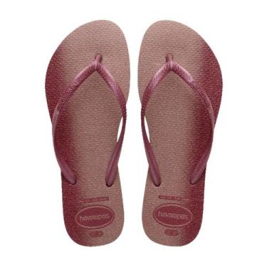 Imagem de Chinelo de Dedo Feminino Slim Gloss FC Havaianas