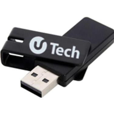 Imagem de Pen Drive USB 16GB Preto - U-Tech