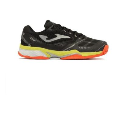 Imagem de Tênis Joma Set Clay Preto E Amarelo Flúor Saibro 43 BR