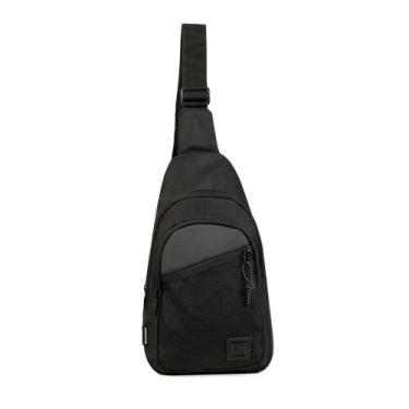 Imagem de Mochila Transversal Masculina Pequena BG Net - Bagaggio, U