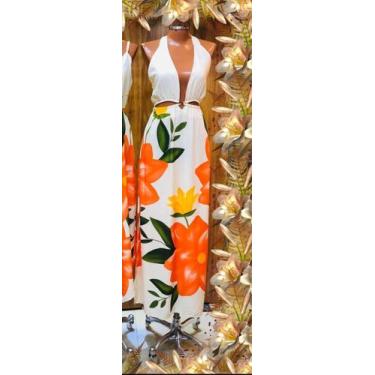 Imagem de Vestido Longo Estampado Floral Papilloo, M