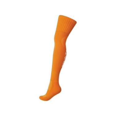 Imagem de Meião Futebol Adulto Penalty Matis VIII, Laranja e Branco, 39 a 44
