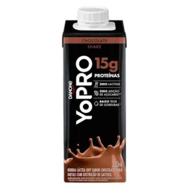 Imagem de Bebida Láctea UHT Sabor Chocolate Yopro Danone 250ml