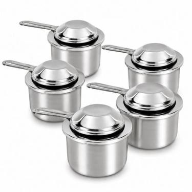 Imagem de Kit 05 Und Queimador inox fundo para rechaud Ravinox 000030