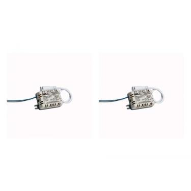Imagem de Kit C/2 - Driver Reator Fonte para Led Com Conector 8-25W... - Margiri