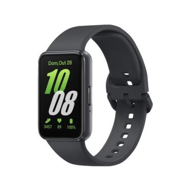 Imagem de Smartband Samsung Galaxy Fit3 preto, Grafite