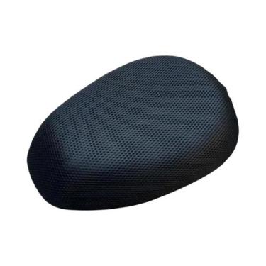 Imagem de Capa De Assento Respirável Antiderrapante Em Malha 3D Para Moto, Scoot