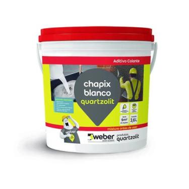 Imagem de Adesivo Argamassa Chapix Blanco 3,6kg Quartzolit