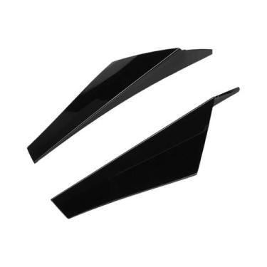 Imagem de Spoiler Traseiro Com Acabamento Em Carbono Preto Brilhante Para VW Gol