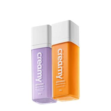 Imagem de Kit Skincare Pro-adapaleno Vitamina C Sérum Trata e Reduz Inflamação Acneica Anti Aging Creamy 30ML