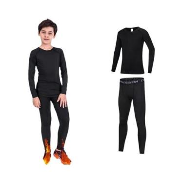 Imagem de Conjuntos De Roupas De Compressão Para Meninos, Roupas Esportivas Quen
