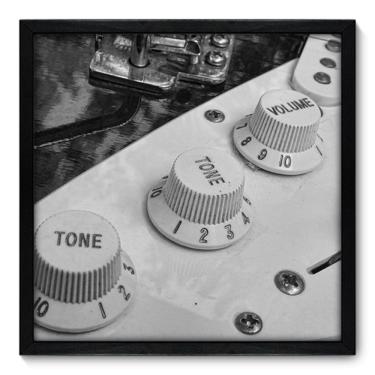 Imagem de Quadro Decorativo - Guitarra - 50cm x 50cm - 003qngcp