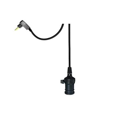 Imagem de Cabo Pendente 3m Com Interruptor E Bocal E-27 Com Tomada