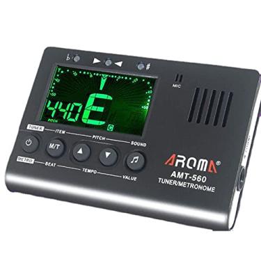Imagem de simhoa Afinador Cromático Amt-560 Afinador Acústico Universal Portátil Metrônomo Afinador para Instrumentos Violino Ukulele Banjo Violoncelo Bandolim