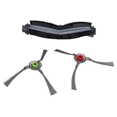 Imagem de Máquina de varrer, kit de escova de aspirador de pó inofensivo escova lateral principal acessórios para aspirador de pó