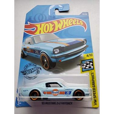 Imagem de Hot Wheels 2020 Hw Speed Graphics '65 Mustang 2+2 Fastback, Blue 116/250