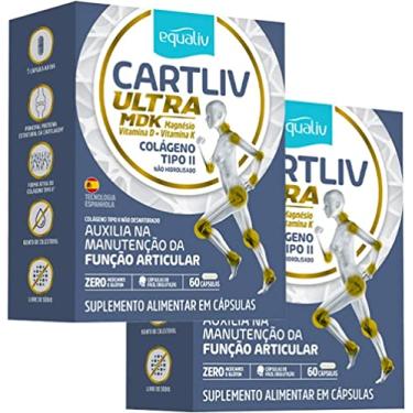Imagem de 2UN Cartiliv Ultra MDK Colageno Tipo II Equaliv (120 CAPS)