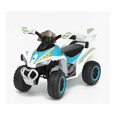 Imagem de BRINQUEDO MINI QUADRICICLO ELETRICO INFANTIL BATERIA 6V BRANCO