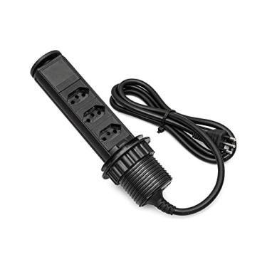 Imagem de Mini Totem Manual 10-3 tomadas - Preto