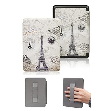 Imagem de Capa protetora de 15 cm para Kindle 11ª geração lançada em 2022 - Capa durável com alça automática despertar/hibernar e de mão (não serve para Kindle Paperwhite 11ª)