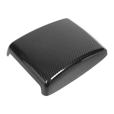 Imagem de Capa de caixa de apoio de braço do console central, protetor de caixa de apoio de braço de carro estilo fibra de carbono Fydun para Discovery Sport L550 2020 acima