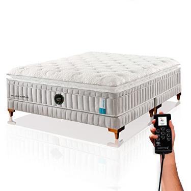 Imagem de Colchão Látex SMT PKT Qgel Cobre_BOX C/kit_Casal 138x188cm