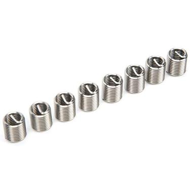 Imagem de Inserções de rosca Ferramenta de reparo de rosca de aço inoxidável para máquina faça você mesmo 50 pacotes de artesanato