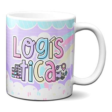 Imagem de Caneca Logística Profissional Presente Criativo Warehouse (Branca)