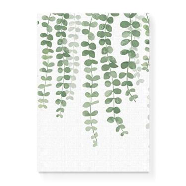 Imagem de Arte Maníacos Quadro Decorativo em Tela Canvas Samambaia Folhas - 23x16,25cm