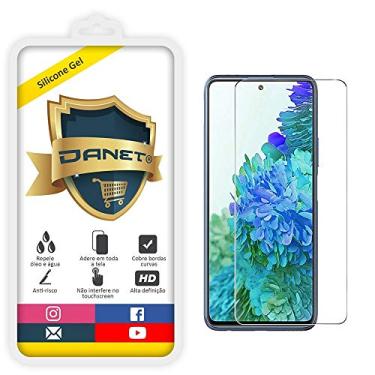Imagem de Pel�cula de Gel Full Cover de Silicone Flex�vel Para Samsung Galaxy S20 FE com Tela de 6.5" polegadas - Prote��o Que Adere E Cobre Toda A Tela