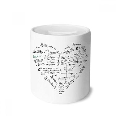 Imagem de DIYthinker Limits Mathematical Formulas Calculus Caixa de Dinheiro Pintada Caixa de Cerâmica Porta-Moedas Presente