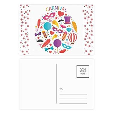 Imagem de Máscara de laço com balão do Brasil Carnaval, Natal, Natal, Celebração, Cartão postal de Bênção