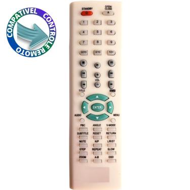 Imagem de Controle Compatível DVD Britania D3000W C0799