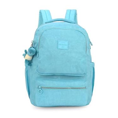 Imagem de Mochila Costa Escolar Crinkle Up4you MJ48985UP Turquesa