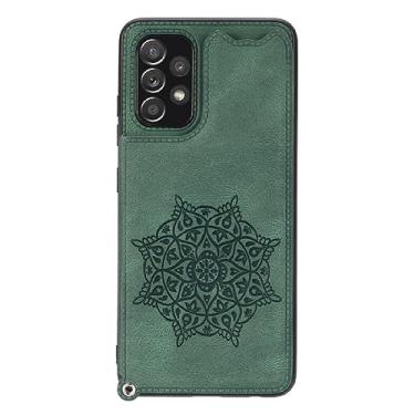Imagem de Capa traseira magnética para Samsung A52 S A32 5G para Samsung Galaxy A53 3D para Galaxy A52s A 72 33 12 13 04s A23, verde, para Samsung M32 5G