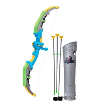 Imagem de Brinquedo Arco E Flecha Radical Com Luz Alvo Flechas - Dm Toys